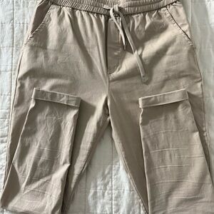 MANIA JEANS Men’s Jogger Pants – Size 40 – Beige / Khaki